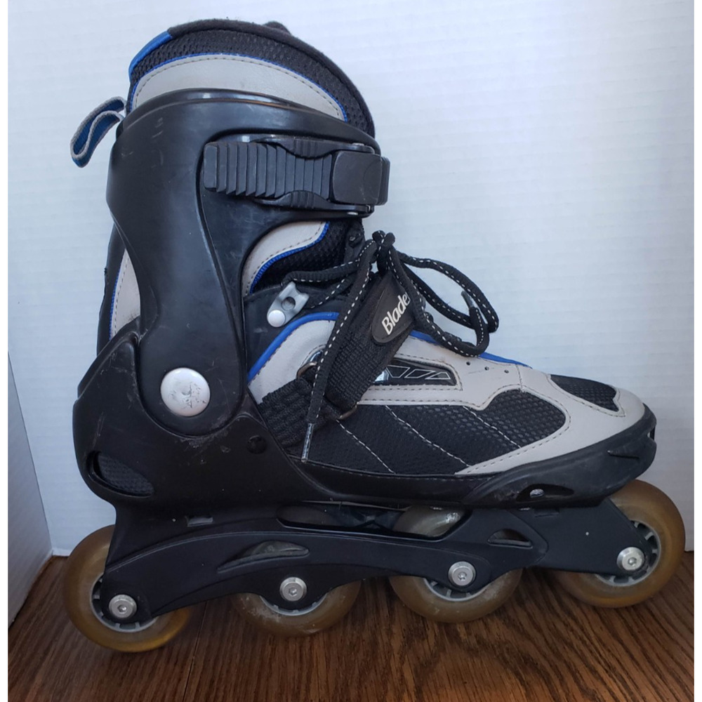 Bladerunner Black And Grey Dash 100 Size 8 Adjustable Inline Skates - Picture 2 of 13